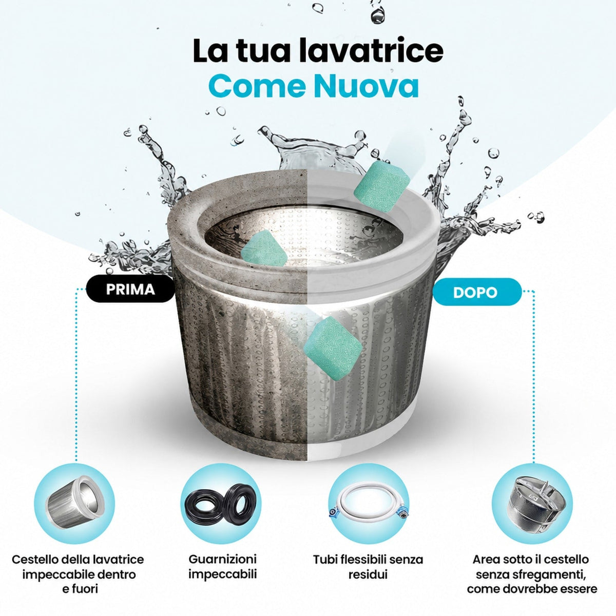 Bronaro Pulitore Lavatrice
