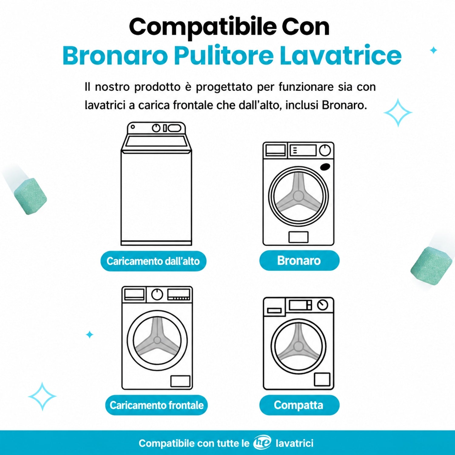 Bronaro Pulitore Lavatrice